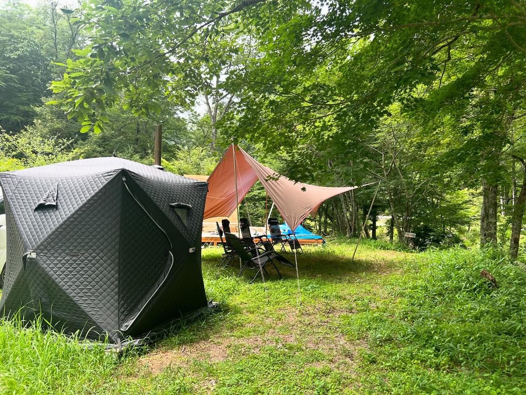 川サウナ・テントサウナ・アウトドアサウナ・自然サウナ｜東海地方の愛知県豊田市ゾレンキャンプ場