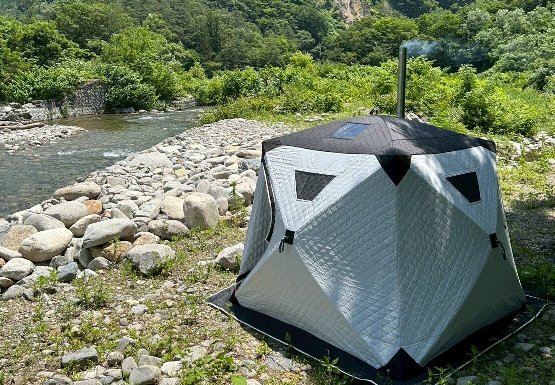 ととのい群馬 テントサウナ 外観