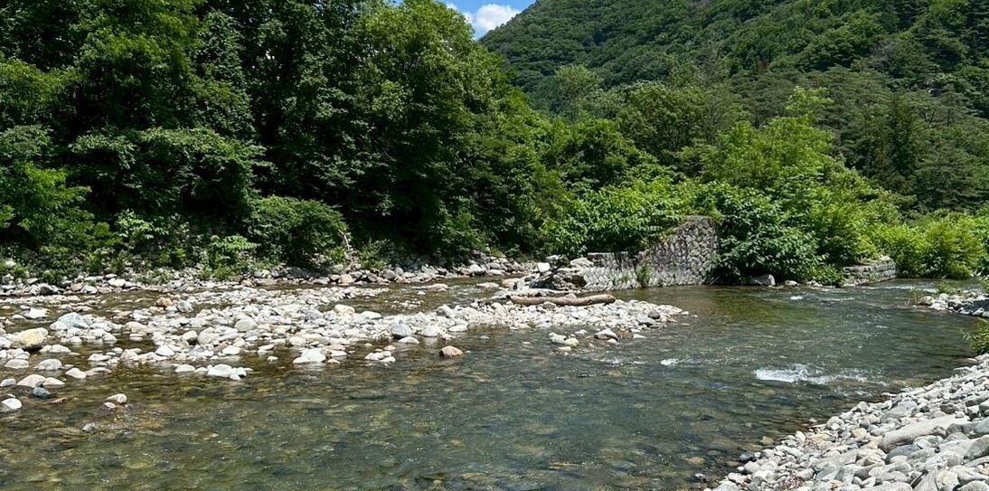 ととのい群馬 川 水風呂