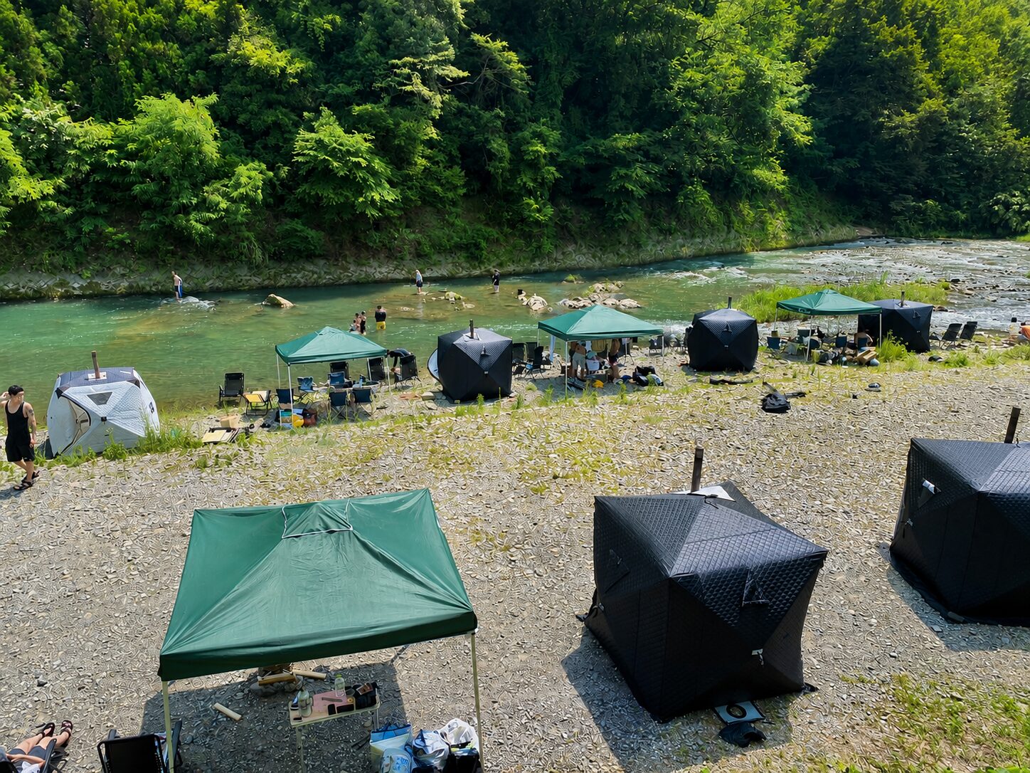東京・あきる野｜川サウナFIELD あきる野舘谷【施設紹介】秋川渓谷の川サウナ・テントサウナ
