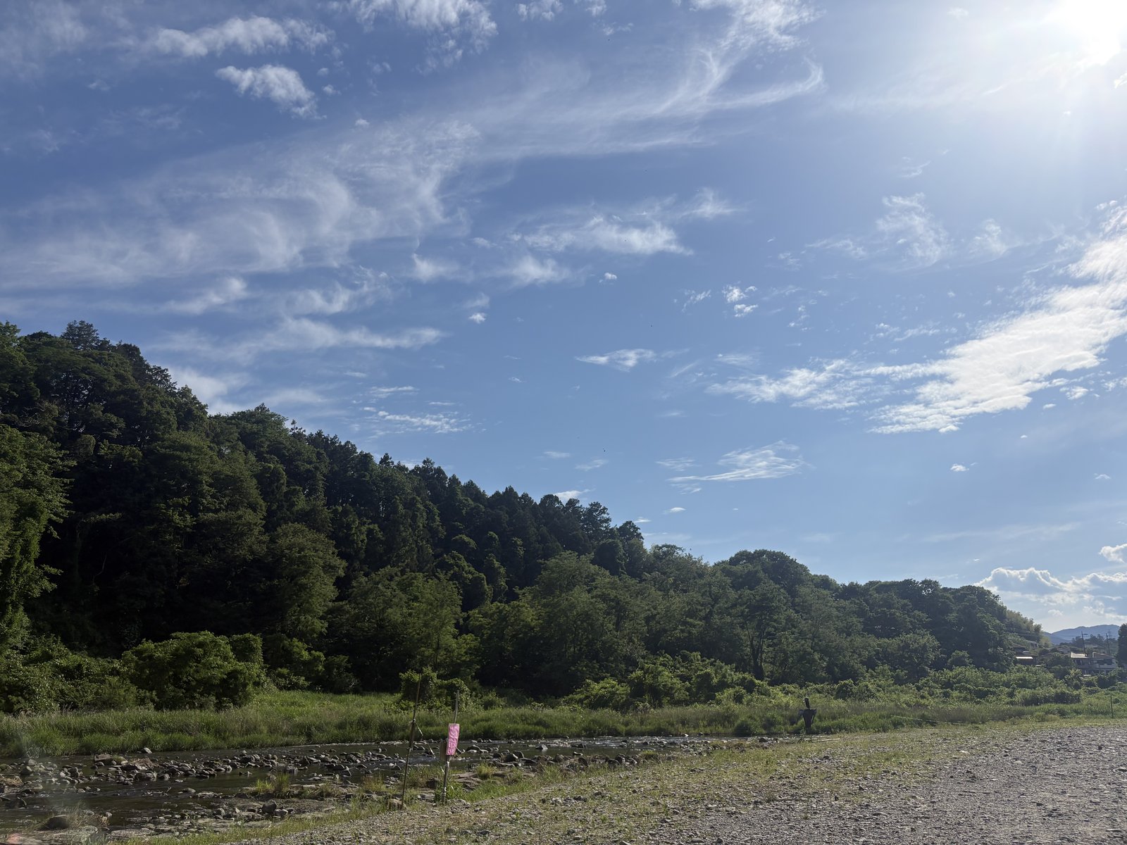 川サウナFIELD あきる野舘谷のサウナテント・現地風景