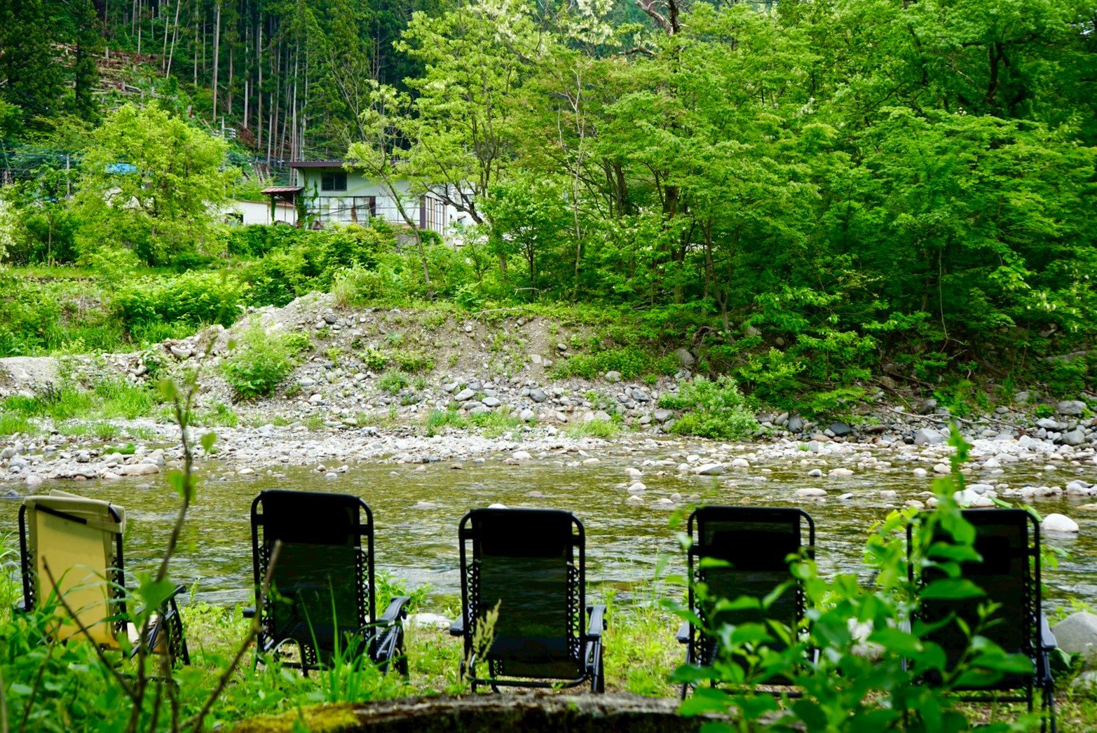 群馬県・利根郡みなかみ町・TOTONOI群馬の現地画像 2｜川サウナのイメージ画像
