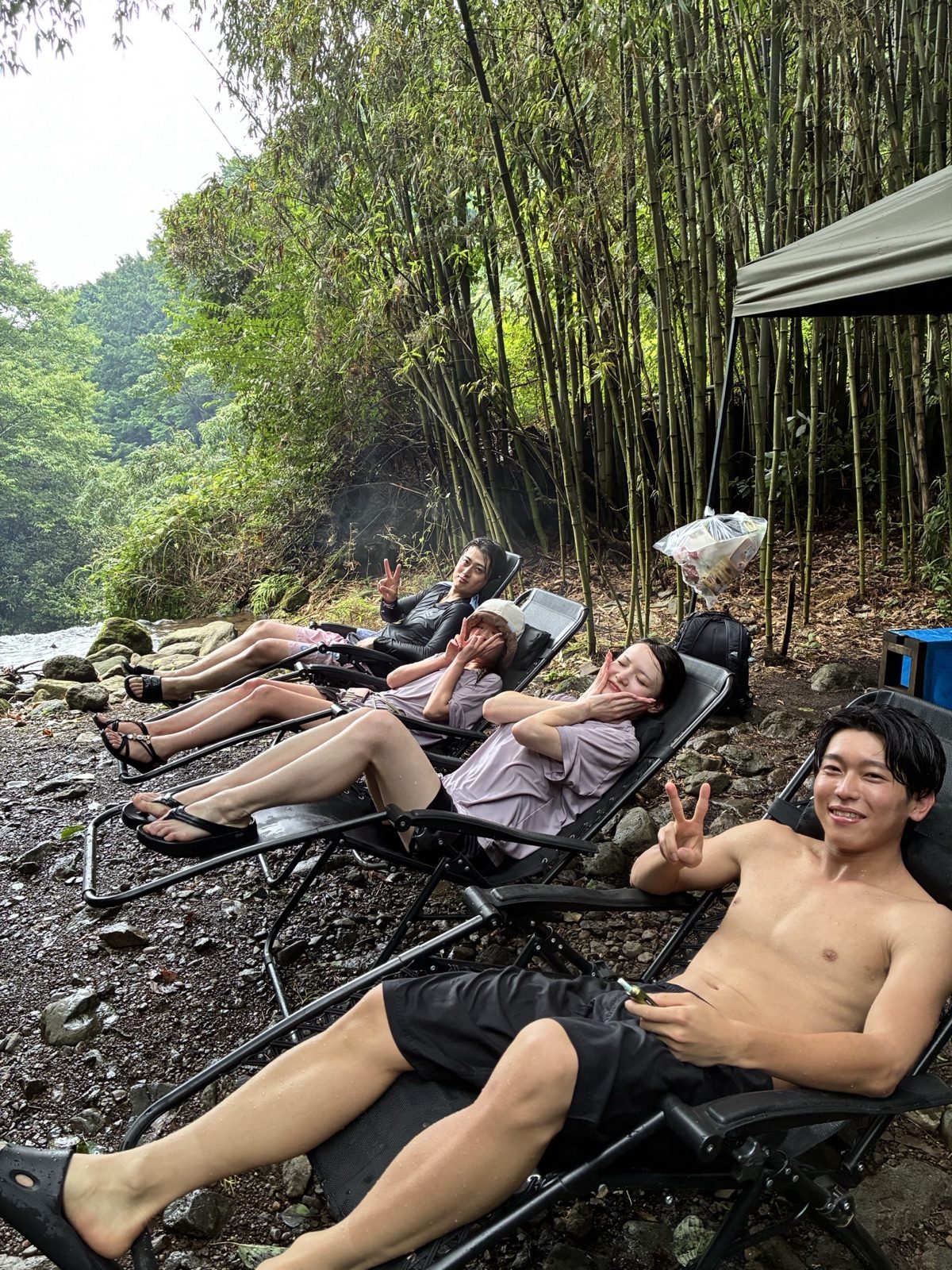 【関東】神奈川県・伊勢原市・川サウナFIELD 伊勢原・植益氏撮影｜大自然で川サウナ・テントサウナのギャラリー画像15