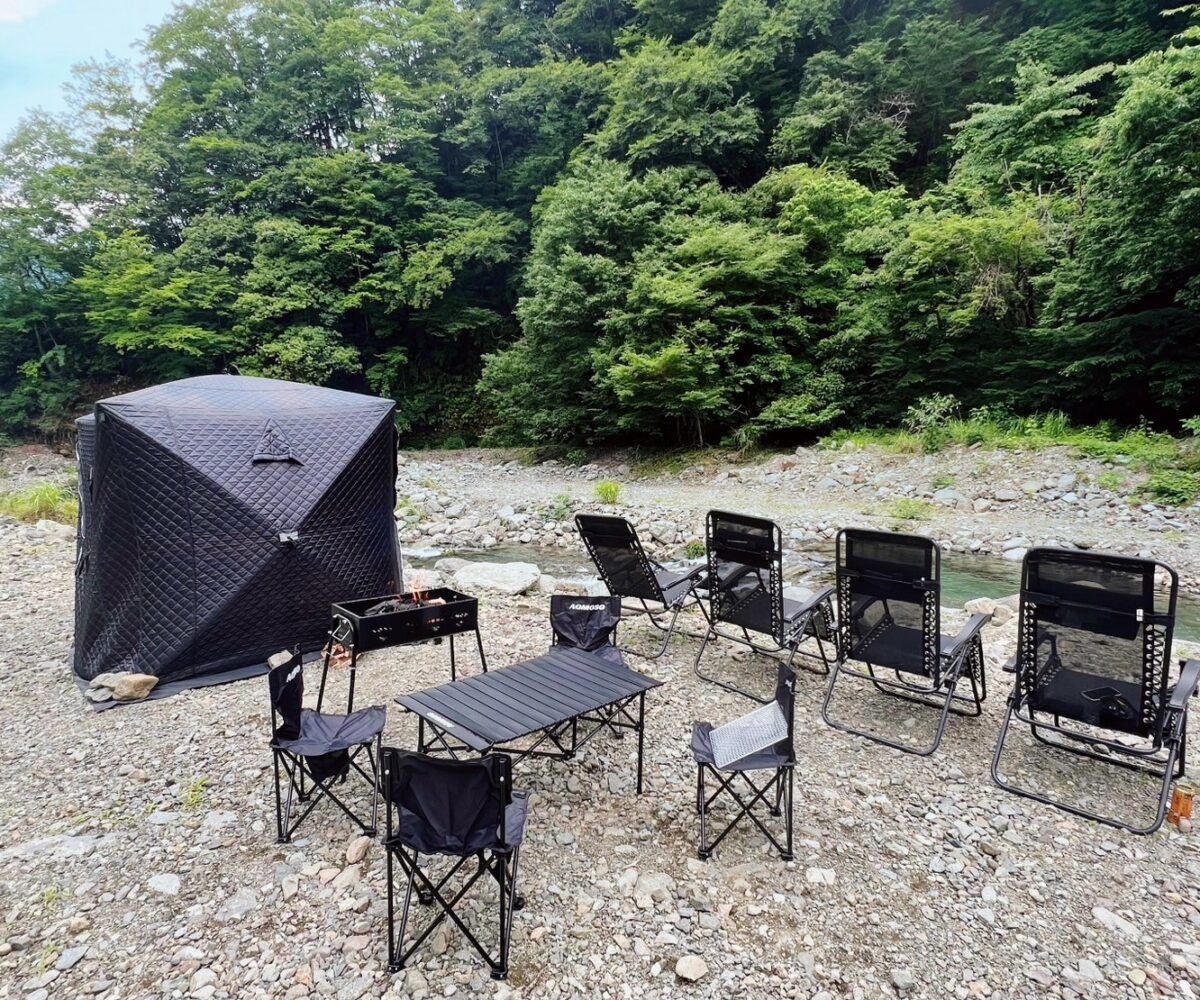 テントサウナパーク｜テントサウナ 関東｜テントサウナ 神奈川｜テントサウナ｜川サウナ 関東｜川サウナ 神奈川｜川サウナ｜テントサウナ 日帰り｜川サウナ 日帰り｜高野瀬キャンプ場｜神奈川県内｜相模原｜東京都内から車で90分｜サウナパラダイス｜ サウパラ｜SAUNAPARADISE・SAUPARA